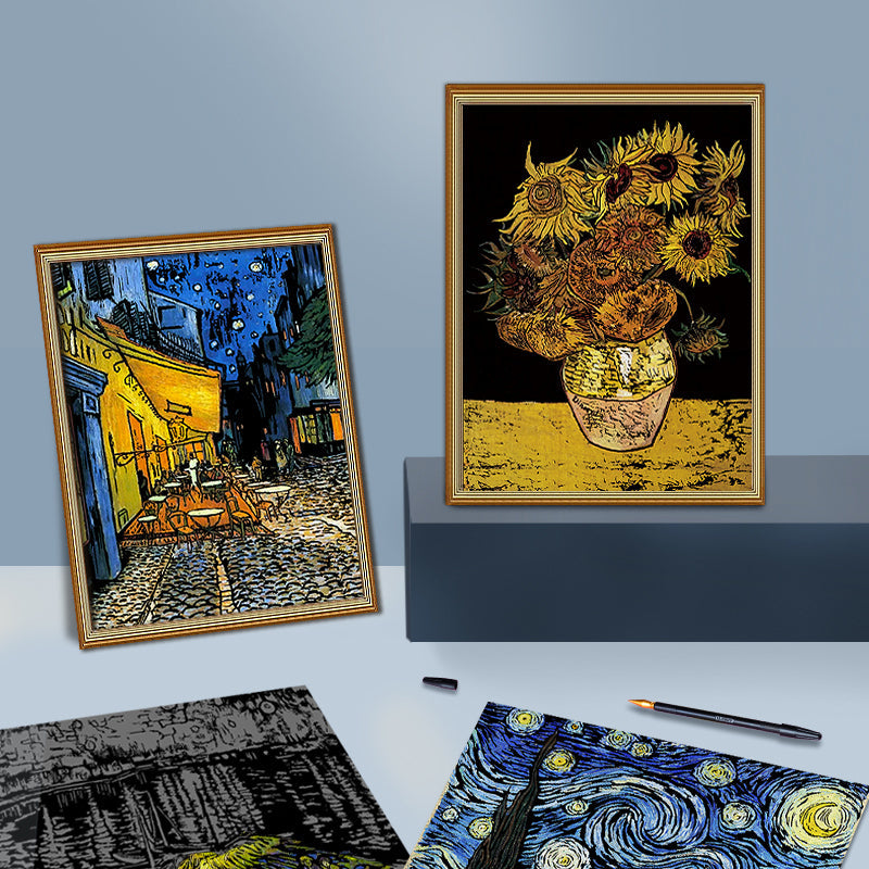 The Eternal Flame of Van Gogh - A3
